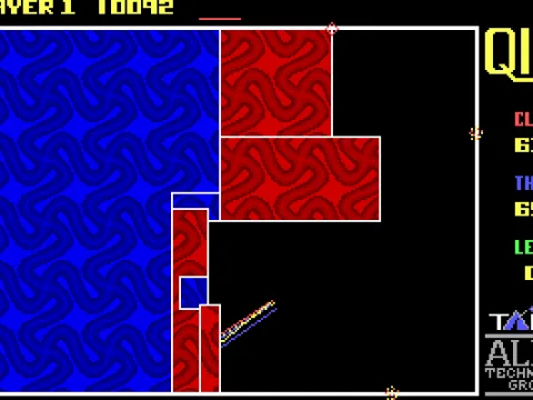 Slowly trapping the Qix (VGA)