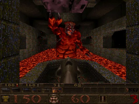 Episode one boss, Chthon.