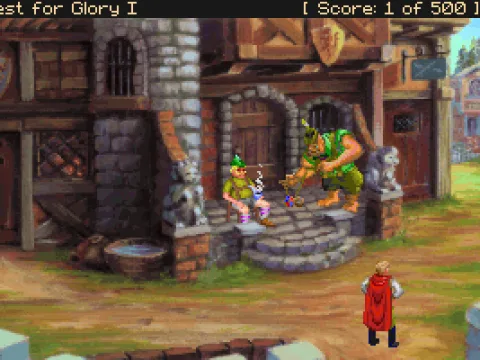 Bold entry into town