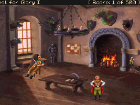 In the Adventurer's Guild Hall