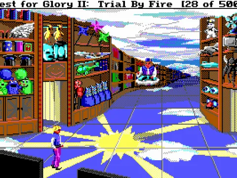 Keapon Laffin's shop