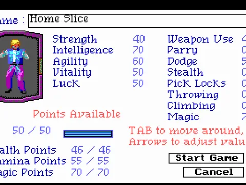 Naming and assigning values