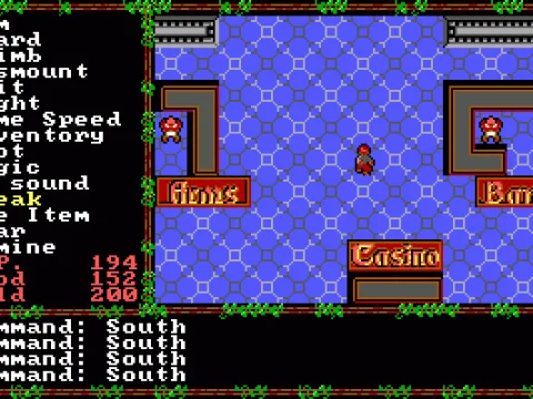 In a Town (EGA/Tandy)