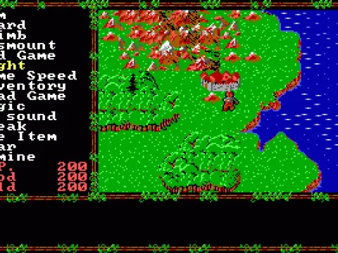 Starting the Adventure! (EGA/Tandy)