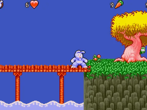 Gameplay in the first level