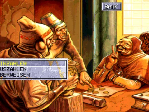 Hit up the nearby bank.