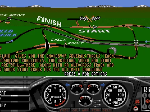 Speed and Stunt Track presentation (VGA)