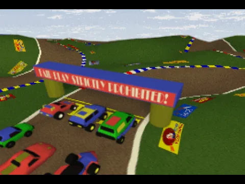 Pre-rendered intro sequence