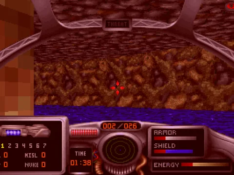 Colliding with the walls naturally causes damage.