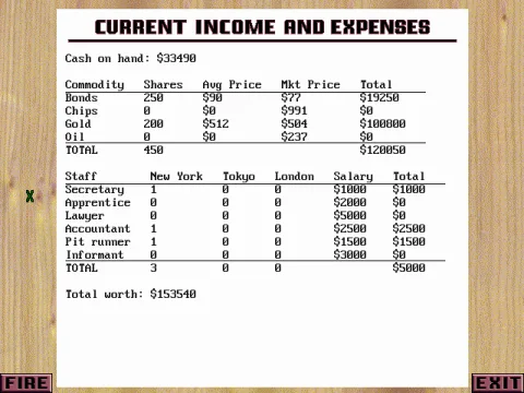 Your accountant's report