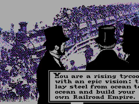 Introduction screen (CGA)