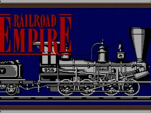 Title screen (the native resolution for this and all following screenshots is 640x200).