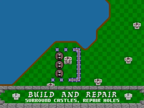 Repairing Damage and Building Additional Walls