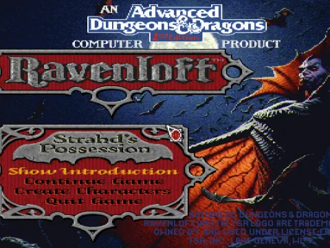 Title screen