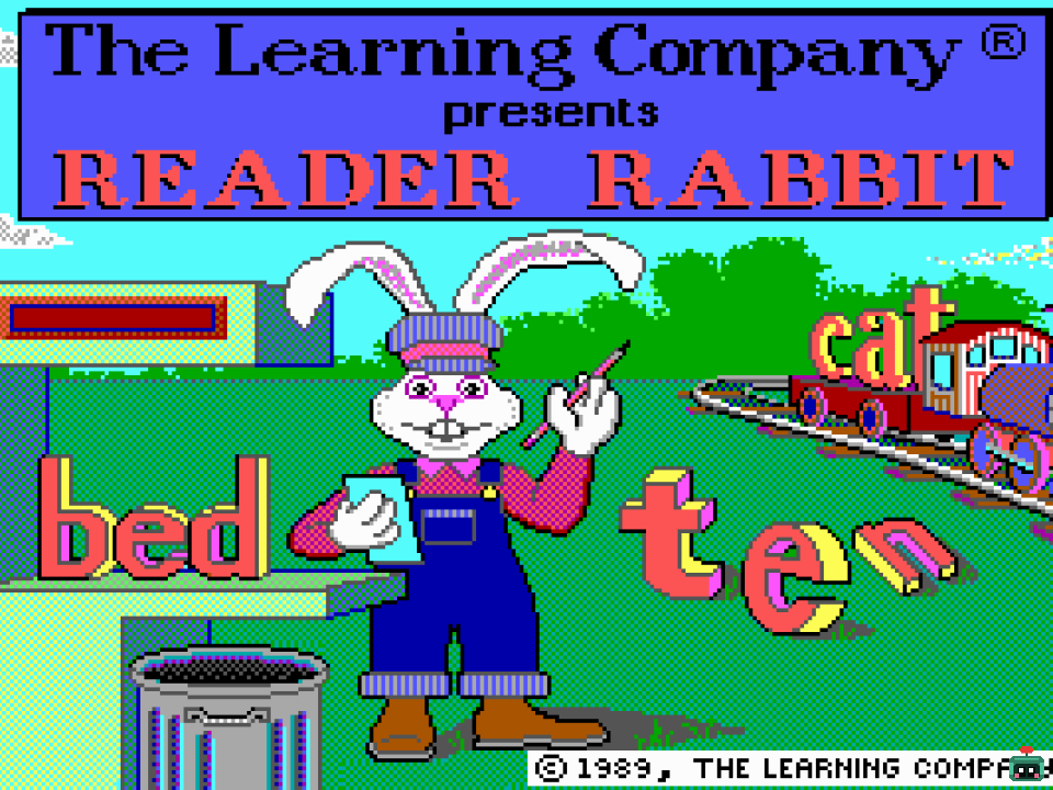 Play Reader Rabbit (1987) Online | DOS Games - Educational