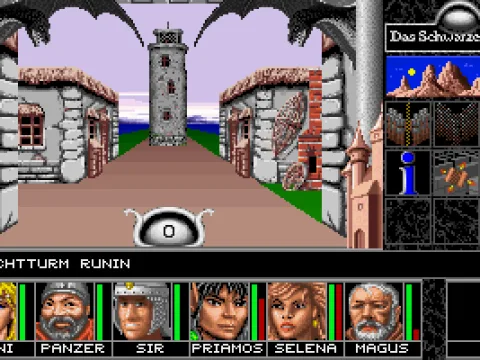 ...city and dungeon exploration in 3D...