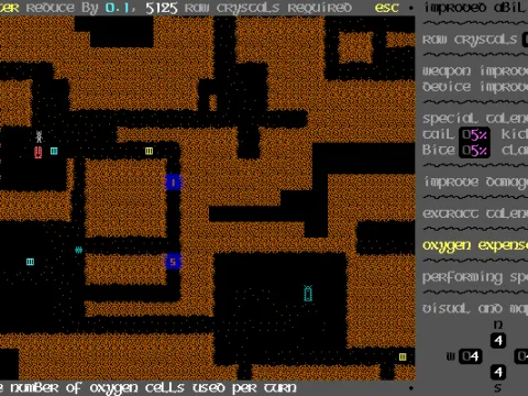 Raw crystals allow you to improve several characteristics, such as weapon proficiencies, sight range or performance speed.