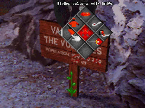 Note the detailed interaction possibilities - make your choices wisely!..