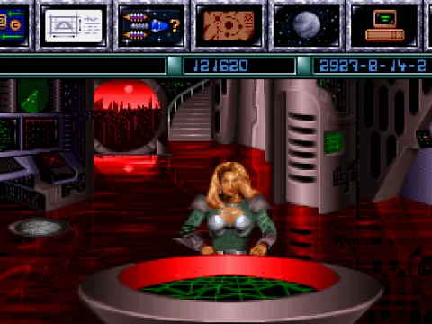 Main screen - command centre of your base