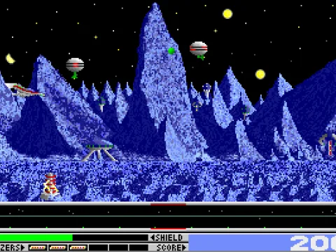 enemies attacking - MCGA/VGA