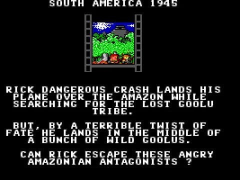 Rick lands in the middle of wild goolus