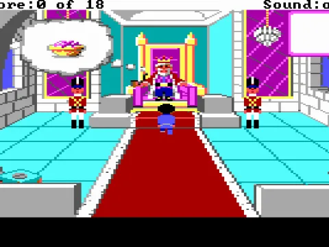 The King will actually want two items