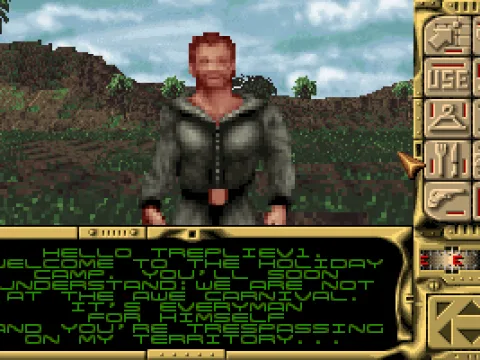 A typical conversation on an alien planet