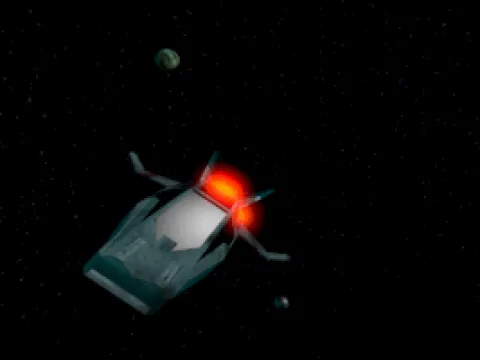 The cut-scene is pre-rendered