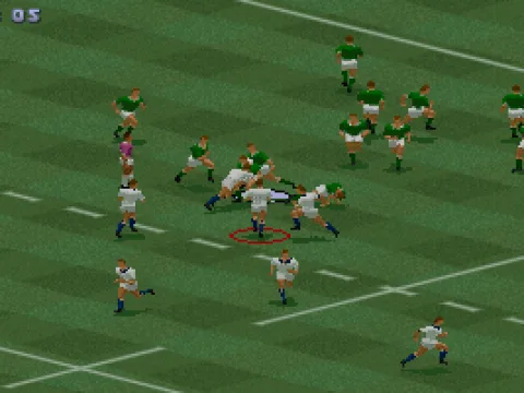 ...and the game begins!