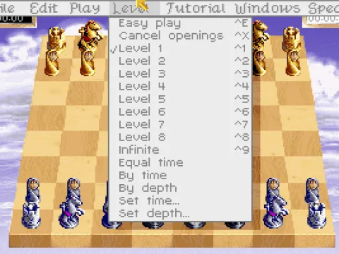 (VGA) Extensive menu system and options