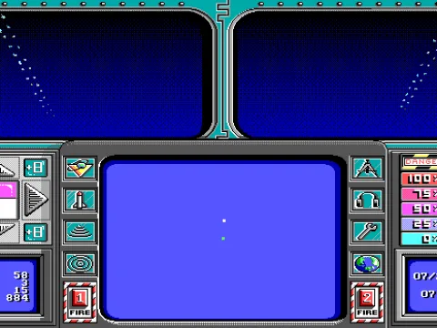 View from the bridge of the Sea Rogue.