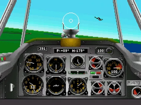 In P47 - Aiming for Fw190