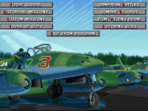 Luftwaffe - Main Menu