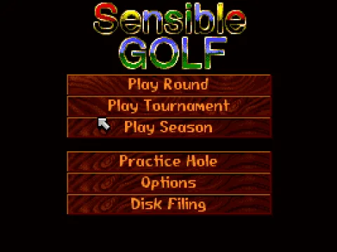 Main menu