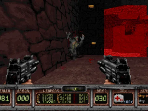 Eat hot lead, ripper!