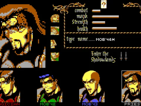 Generating a party (EGA)