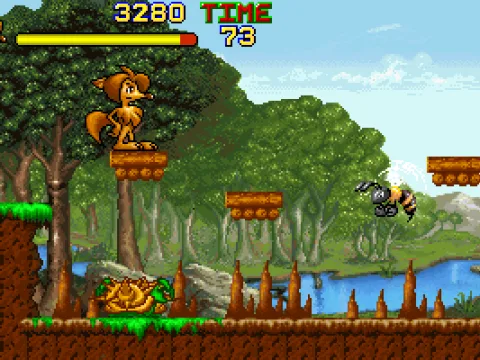 At this point early in the game you will experience the horrible collision detection.