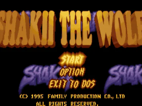 Title screen