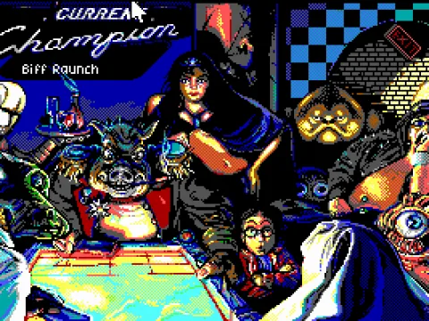 Opponent selection screen