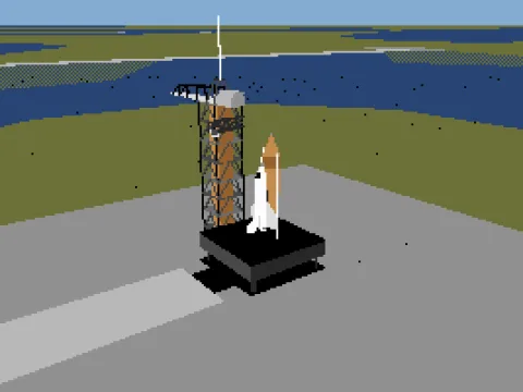 At the Launch Site ...