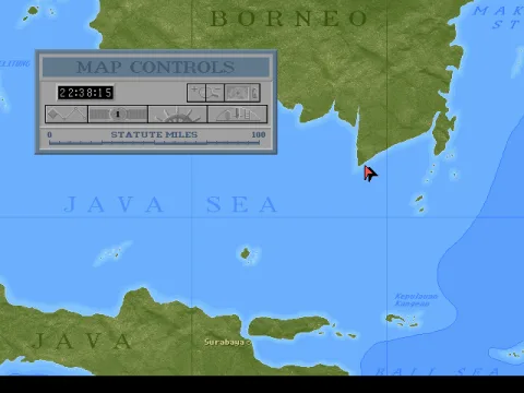 Chart for Java Sea