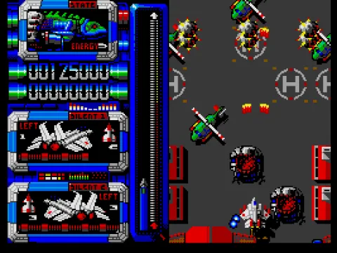 Shooting at helicopters (VGA)