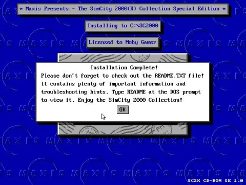 The installation takes a long, long time