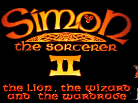 Opening Title with Simon doing some magical acrobatics...