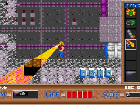 Demo Mode: Using X-Ray Vision.