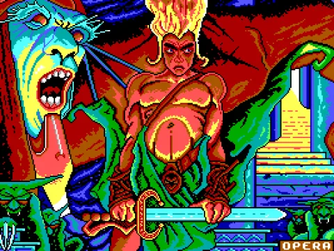 Title screen (EGA)