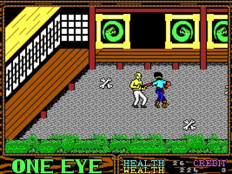 Boss fight: The quick and deadly martial arts master.