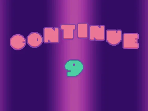 Continue screen