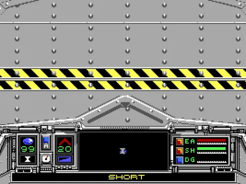 Docked in the hanger (EGA)