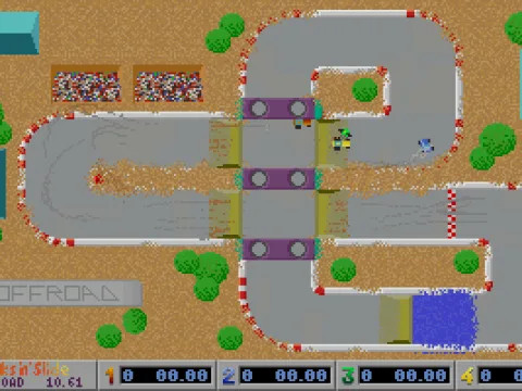 One of the tracks of the game  - Offroad